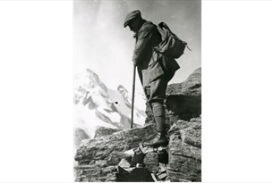 Photograph of Arthur Conan Doyle Mountain Walking